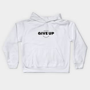 Motivational Quote Design. Kids Hoodie